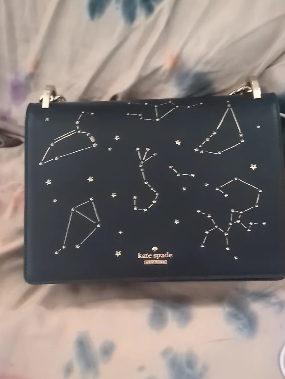 Kate Spade Star Bright Constellation Marci Written Stars Light Up RARE Gorgeous